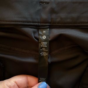 COPY - Lululemon men’s ABC work pants in obsidian,grey.